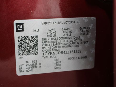 Used 2018 Cadillac XT5 Luxury w/ Driver Awareness Package image 42