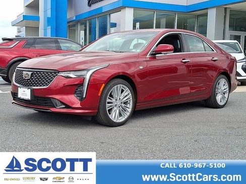 Certified 2023 Cadillac CT4 Premium Luxury AWD/4WD image 1