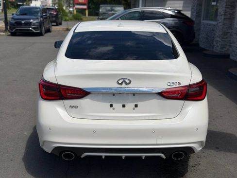 Used 2019 INFINITI Q50 Red Sport 400 w/ Sensory Package AWD/4WD image 6