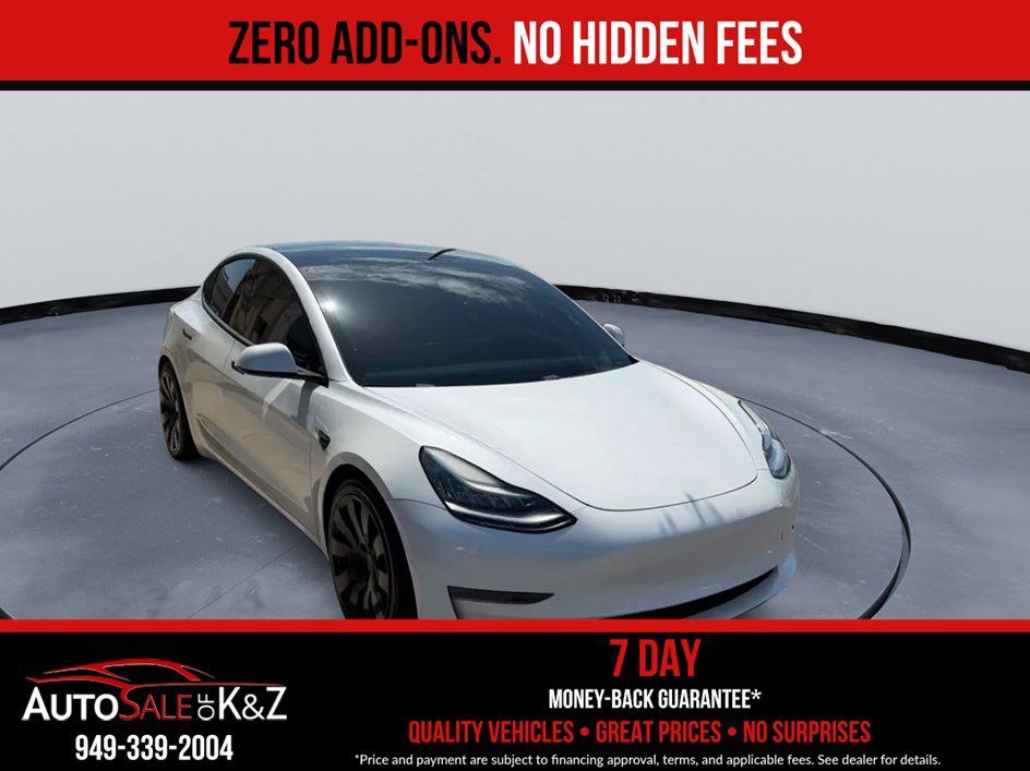Used 2020 Tesla Model 3 Long Range AWD/4WD image 1