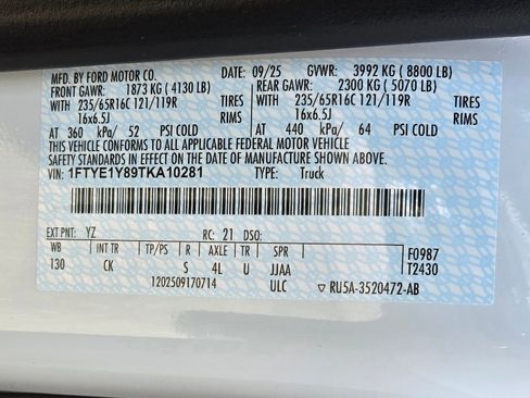 New 2026 Ford Transit 150 Base image 28