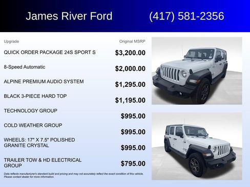 Used 2018 Jeep Wrangler Unlimited Sport S AWD/4WD image 5