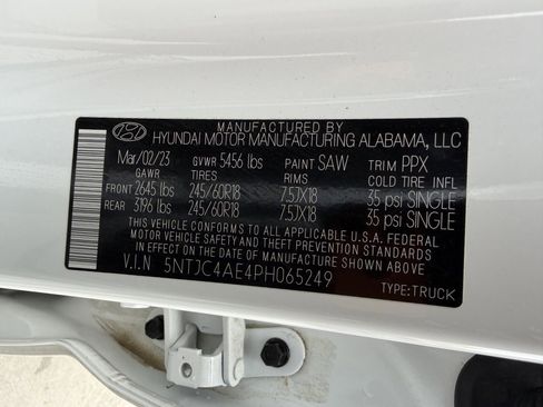 Used 2023 Hyundai Santa Cruz SEL w/ Activity Package image 44