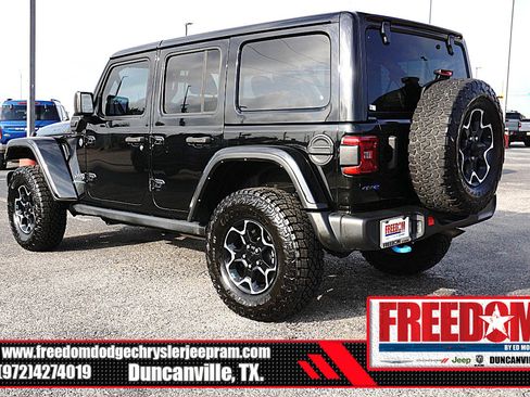 Used 2023 Jeep Wrangler Unlimited Rubicon 4xe w/ Cold Weather Group image 3