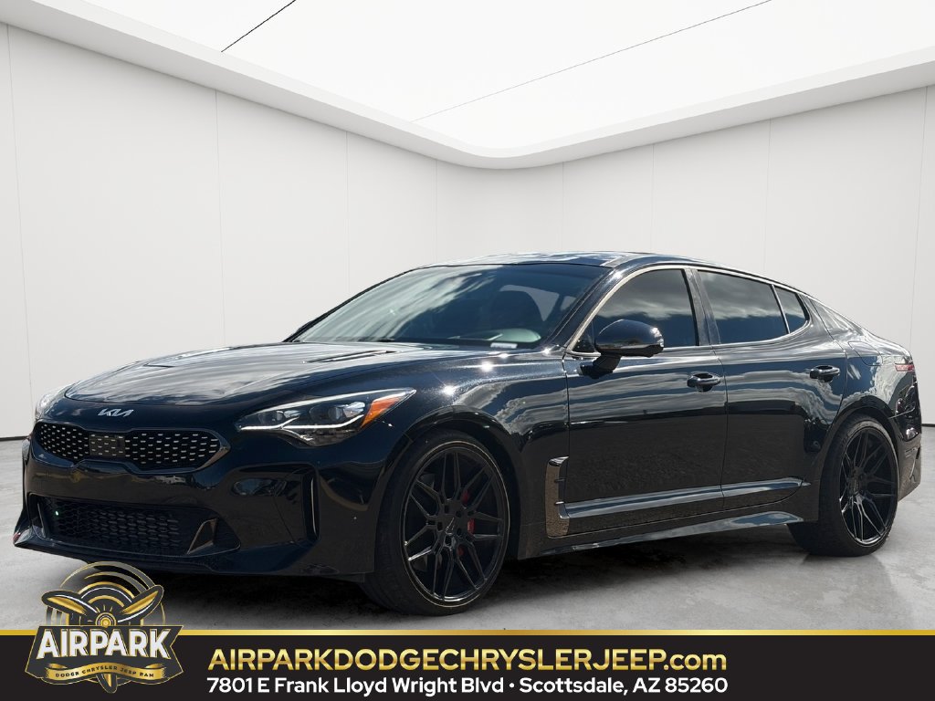 Used 2023 Kia Stinger GT2 w/ Red Interior Color Package RWD image 1