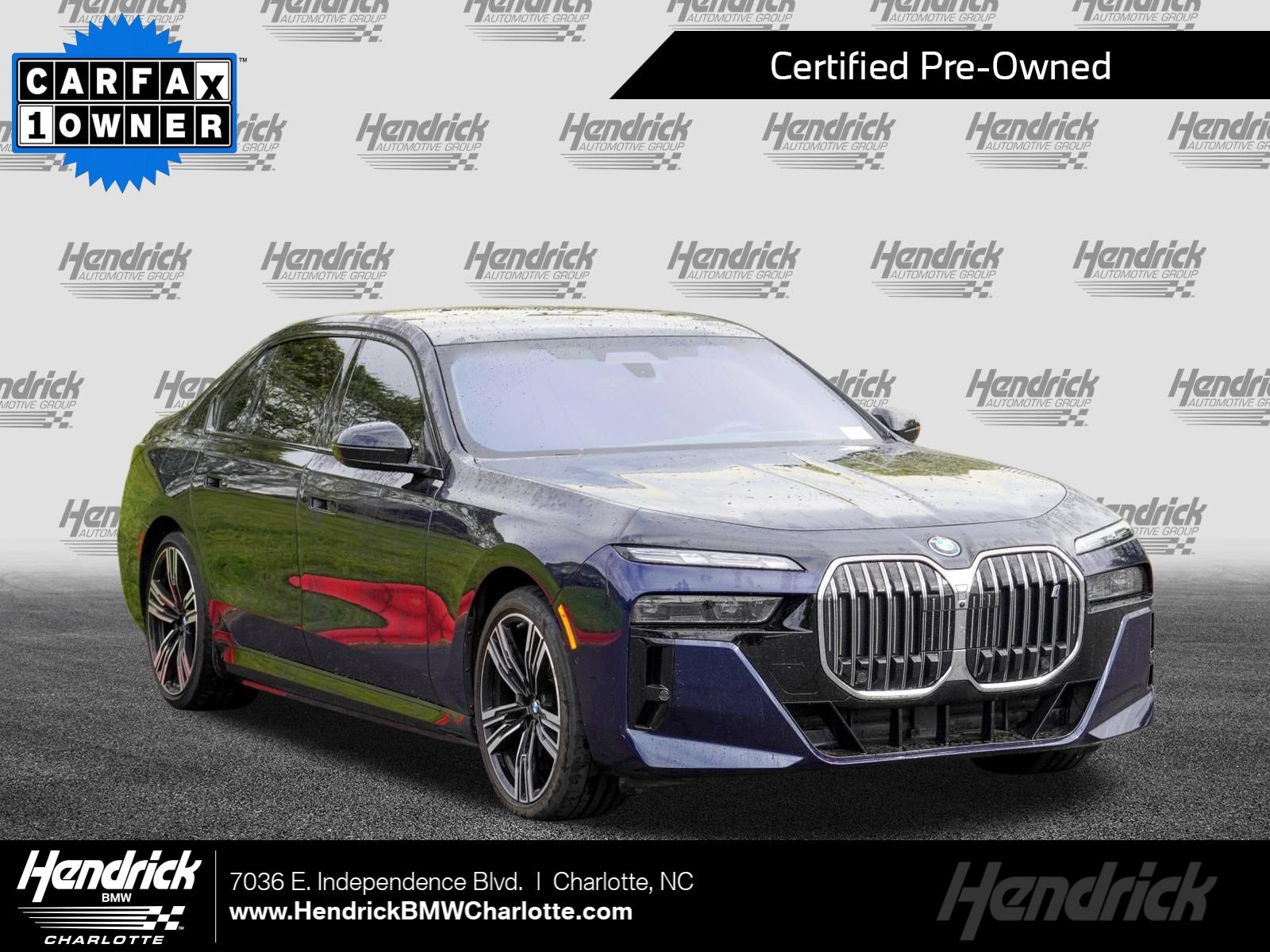 Certified 2023 BMW i7 xDrive60 w/ Executive Package 2 AWD/4WD image 1
