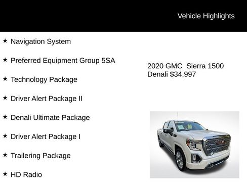 Used 2020 GMC Sierra 1500 Denali w/ Denali Ultimate Package image 4