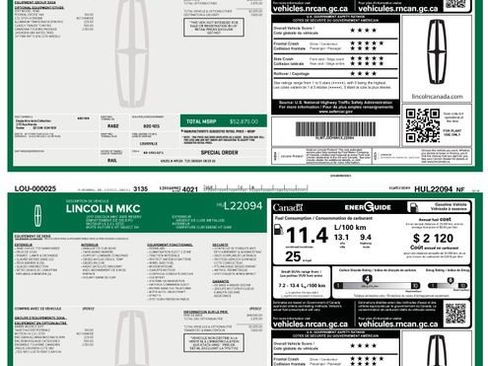 Used 2017 Lincoln MKC Reserve w/ Canadian Touring Package image 34