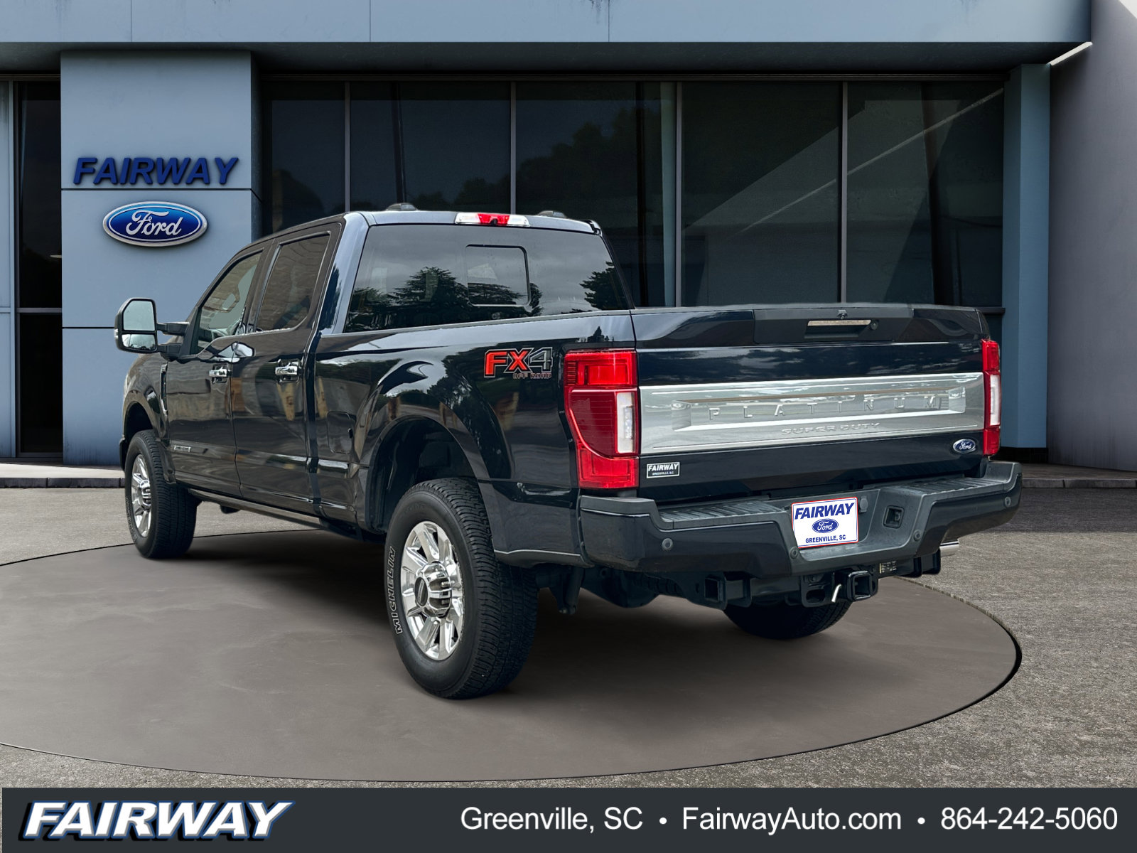 Used 2022 Ford F250 Platinum w/ FX4 Off-Road Package AWD/4WD image 4