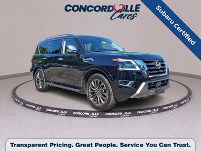 Certified 2024 Nissan Armada Platinum w/ Captain's Chairs Package