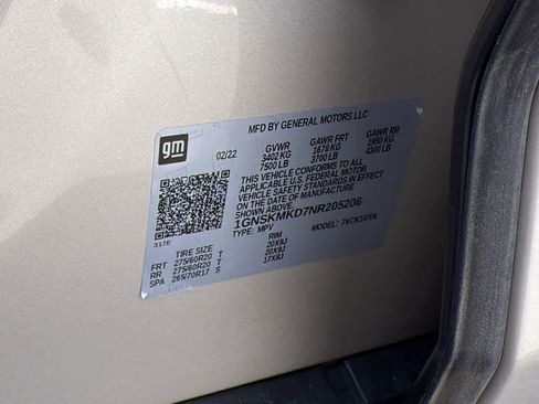 Used 2022 Chevrolet Tahoe LS w/ Driver Alert Package AWD/4WD image 30