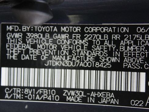 Used 2010 Toyota Prius Five FWD image 10