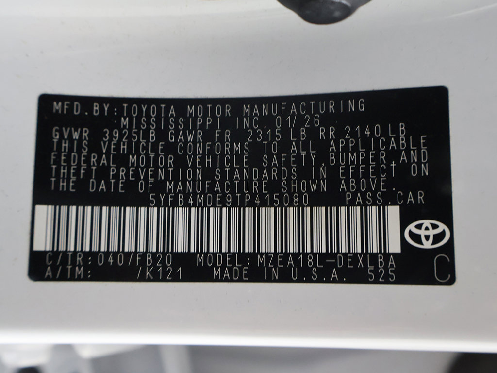 Used 2026 Toyota Corolla LE FWD image 44