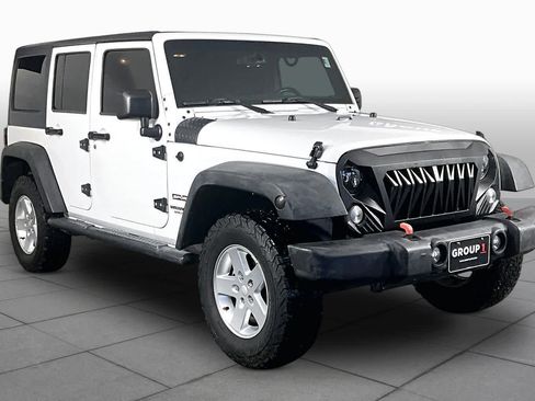 Used 2015 Jeep Wrangler Unlimited Sport w/ Quick Order Package 24S AWD/4WD image 3