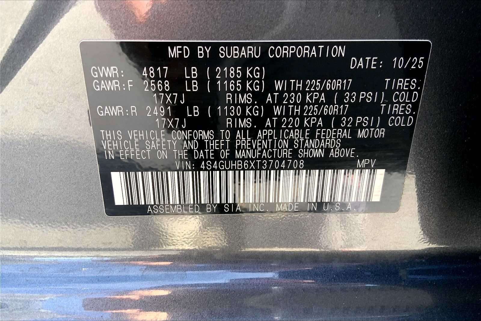 Certified 2026 Subaru Crosstrek 2.5i AWD/4WD image 33