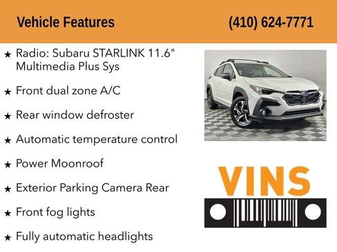 Used 2024 Subaru Crosstrek 2.0i Premium image 5