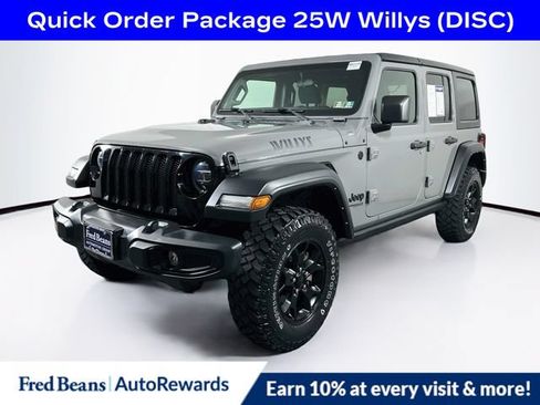 Used 2021 Jeep Wrangler Unlimited Sport AWD/4WD image 3