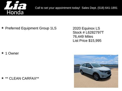 Used 2020 Chevrolet Equinox LS AWD/4WD image 7