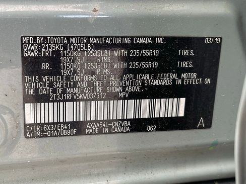 Used 2019 Toyota RAV4 Adventure w/ Cold Weather Package AWD/4WD image 13