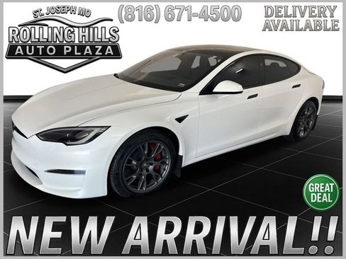 Used 2023 Tesla Model S Plaid AWD/4WD image 1