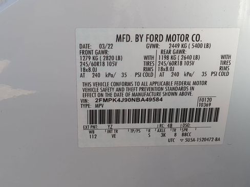 Certified 2022 Ford Edge SEL w/ Convenience Package image 35