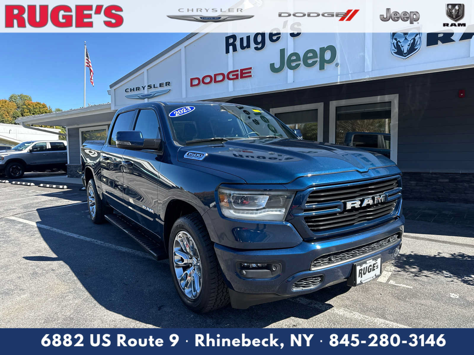 Used 2023 RAM 1500 Laramie AWD/4WD image 1