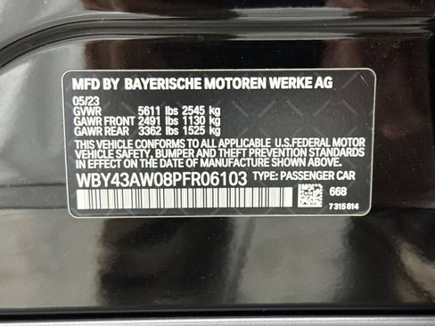 Used 2023 BMW i4 eDrive35 w/ Premium Package RWD image 22
