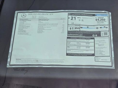 New 2026 Mercedes-Benz GLE 450 4MATIC image 18