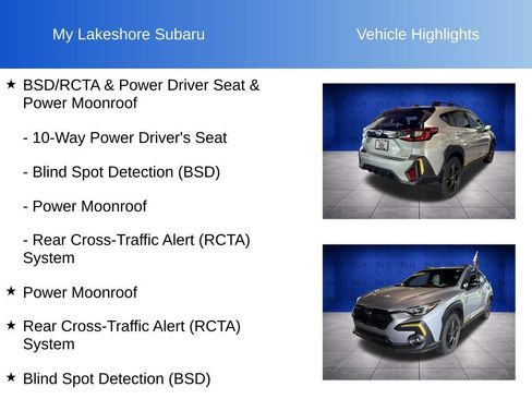 Certified 2025 Subaru Crosstrek 2.5i Sport AWD/4WD image 7