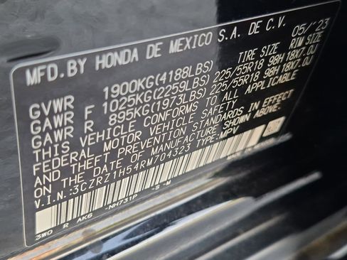 Used 2024 Honda HR-V Sport image 37