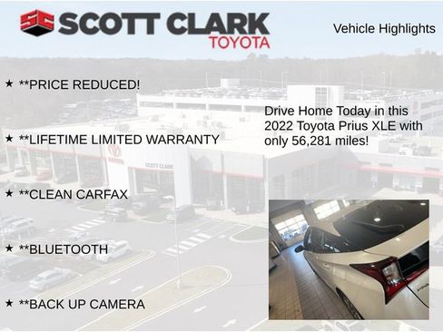 Used 2022 Toyota Prius XLE image 12