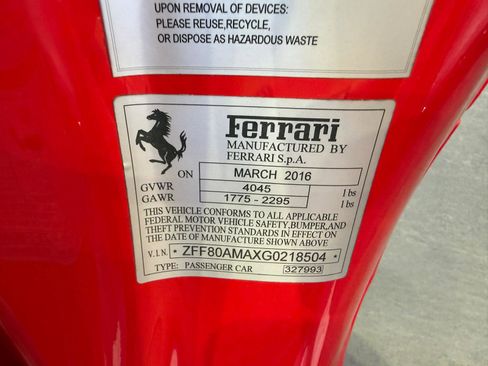 Used 2016 Ferrari 488 Spider image 37