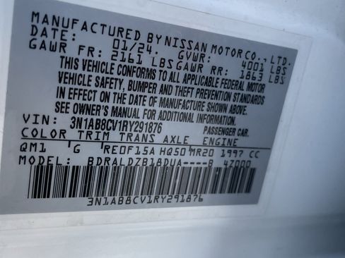 Used 2024 Nissan Sentra SV image 29