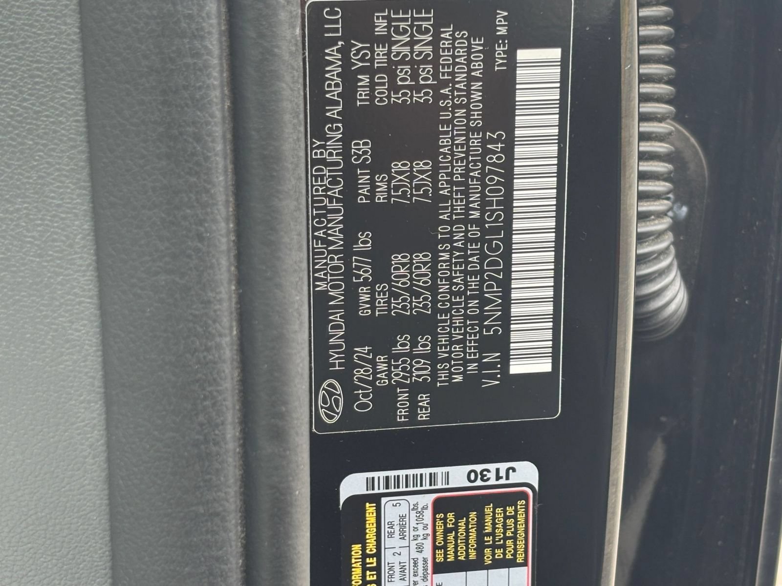 Used 2025 Hyundai Santa Fe SEL AWD/4WD image 28