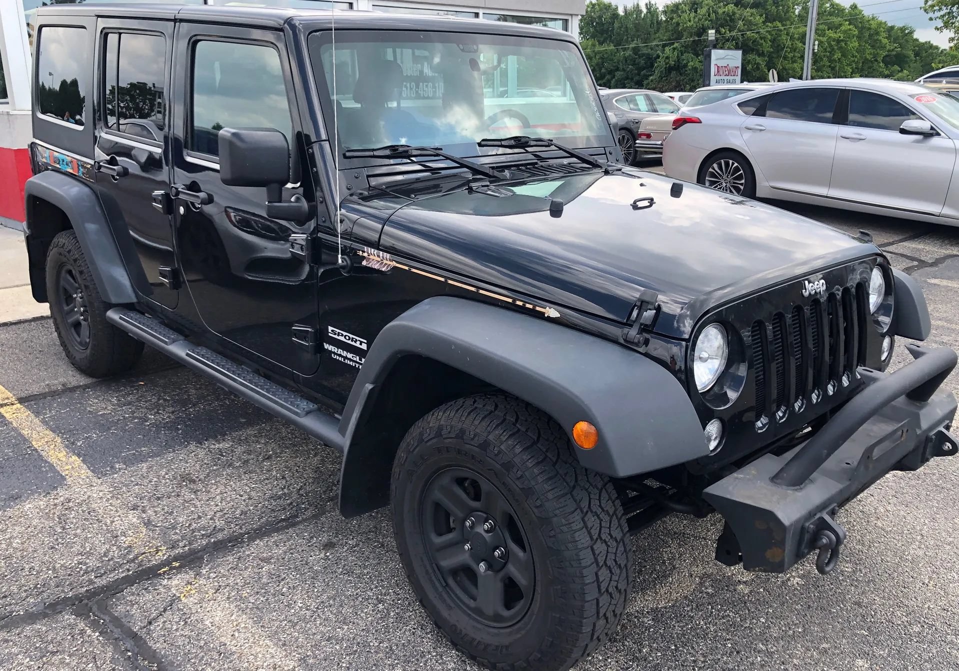Used 2015 Jeep Wrangler Unlimited Sport w/ Mopar Black Appearance Group AWD/4WD image 24