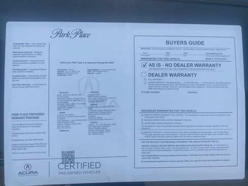 Used 2025 Acura MDX Type S AWD/4WD image 34