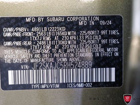 Used 2024 Subaru Forester Wilderness w/ Convenience Package AWD/4WD image 45