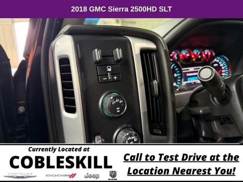 Used 2018 GMC Sierra 2500 SLT w/ Snow Plow Prep Package AWD/4WD image 16