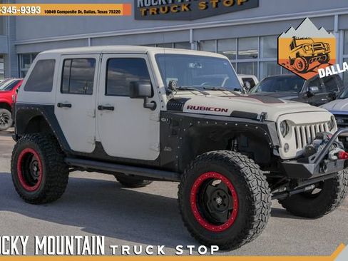 Used 2016 Jeep Wrangler Unlimited Rubicon w/ Connectivity Group AWD/4WD image 1