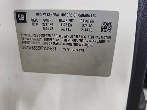 Used 2015 Chevrolet Impala LT w/ LT Sunroof Package image 40