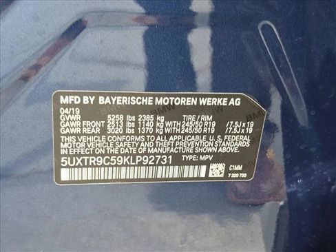 Used 2019 BMW X3 xDrive30i w/ Executive Package AWD/4WD image 26