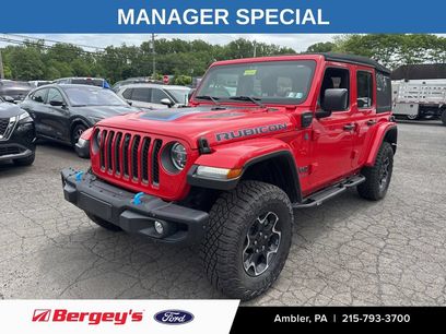 Used 2021 Jeep Wrangler Unlimited Rubicon 4xe w/ Steel Bumper Group