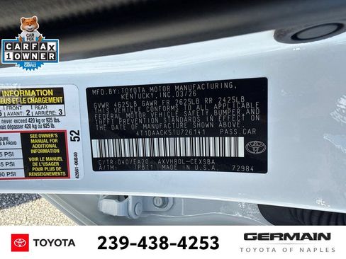 Used 2026 Toyota Camry SE FWD image 22
