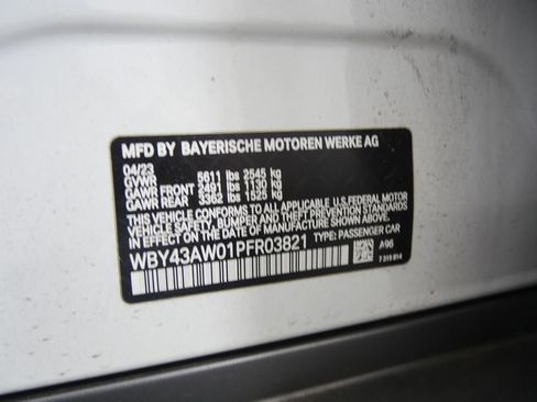 Certified 2023 BMW i4 eDrive35 w/ Premium Package RWD image 25