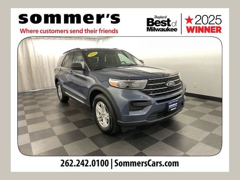 Used 2021 Ford Explorer XLT w/ Class III Trailer Tow Package AWD/4WD image 1