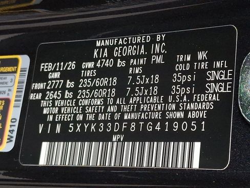 New 2026 Kia Sportage EX w/ EX Panorama Roof Package FWD image 19