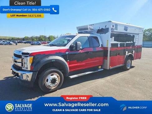 Used 2017 Ford F550 4x4 SuperCab Super Duty image 1