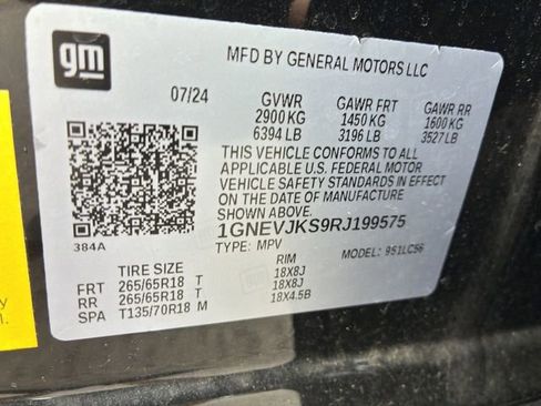 Used 2024 Chevrolet Traverse Z71 w/ Enhanced Driving Package AWD/4WD image 16
