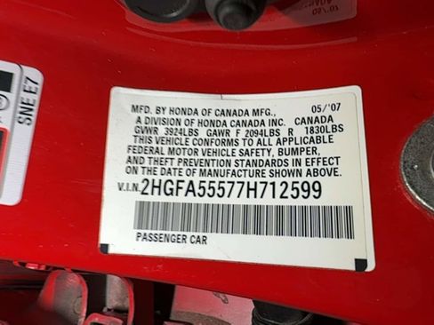 Used 2007 Honda Civic Si image 45