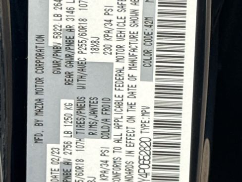 Certified 2023 MAZDA CX-9 Touring image 22